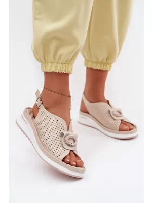 Damensandalen EVENTO 26SP17-9759 BEIGE