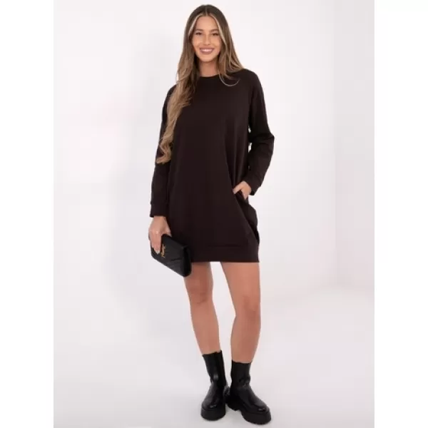  Kleid BASIC FEEL GOOD RV-TU-5184.93P DUNKELBRAUN 