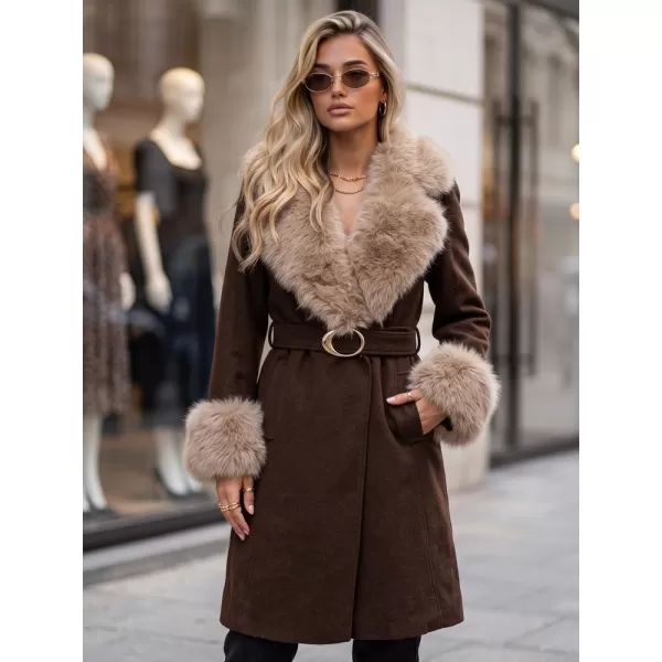  Damenmantel DSTREET TY6073 BRAUN 