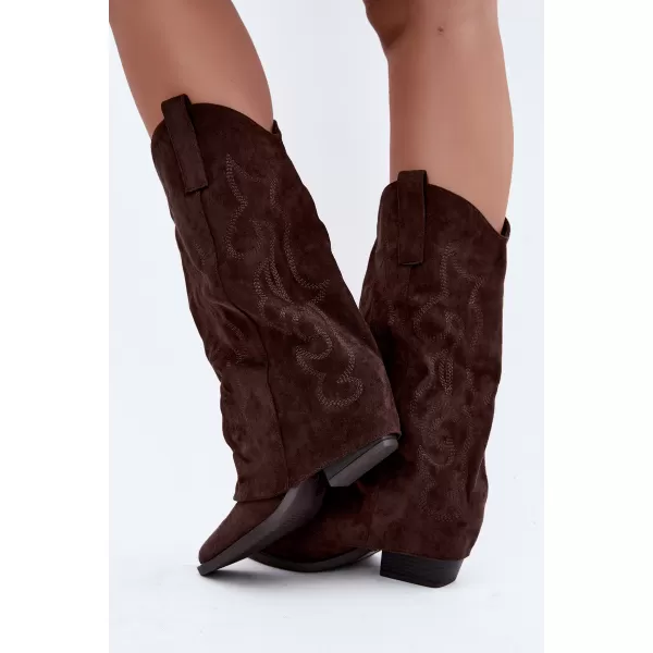  Damenstiefel BOTO CLS-613 SCHOKOLADE 