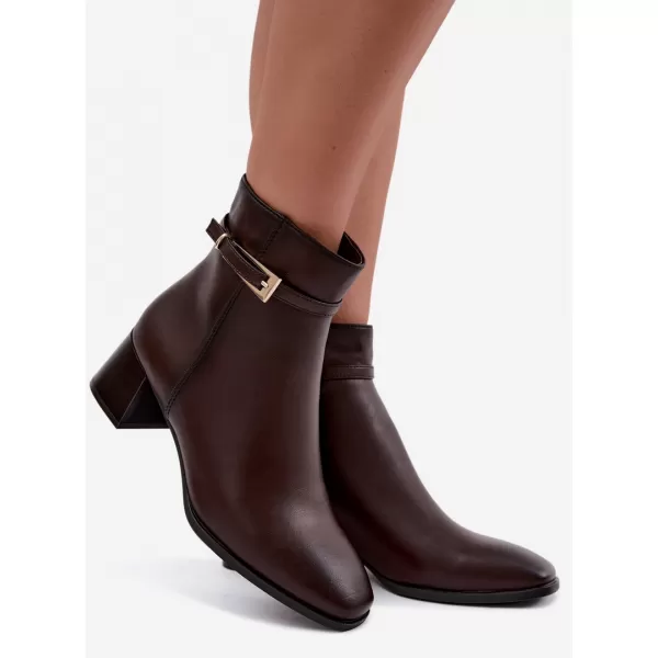  Damenschuhe SERGIO LEONE BT-34-S DUNKELBRAUN 