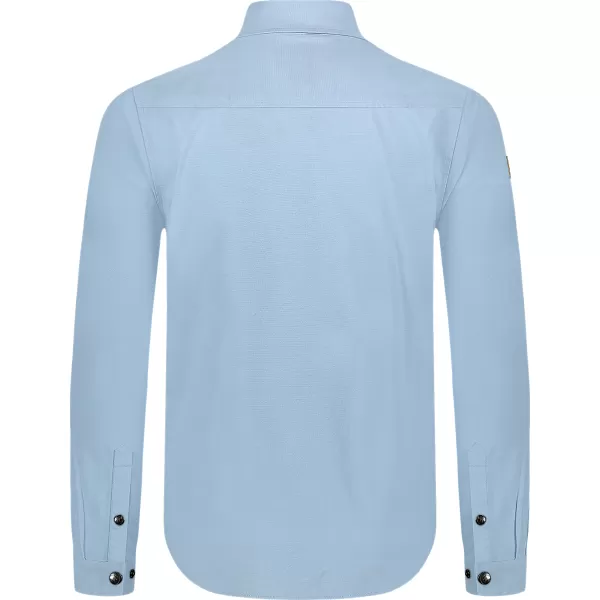  Herren-Flanellhemd NORDBLANC HAZE NBSSM8370 BLAU 