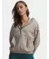 Damen-Sweatshirt UNDER ARMOUR ICON FLEECE HZ HOODIE 6012843-203 BRAUN
