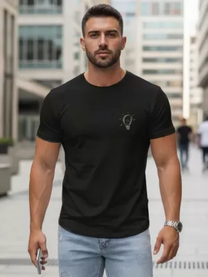Herren-T-Shirt DSTREET NX0137R-BK SCHWARZ