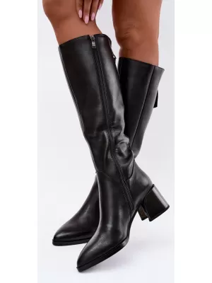 Damenstiefel D&A JC62-1069 SCHWARZ