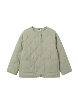 Steppjacke für Mädchen URBAN CLASSICS UCK7175-03259 WEICHER SALBEI