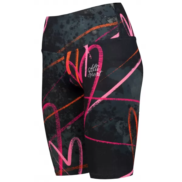  Premium-Overknee-Leggings für Damen (neue Größen) ALTISPORT VOJ/ALW082LEG06 SCHWARZ 