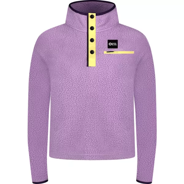  Fleece-Sweatshirt für Damen NORDBLANC BOLETUS NBSFL8378 LILA 