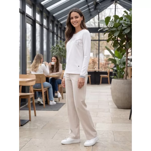  Damen-T-Shirt KIXMI ADINA WEIß 