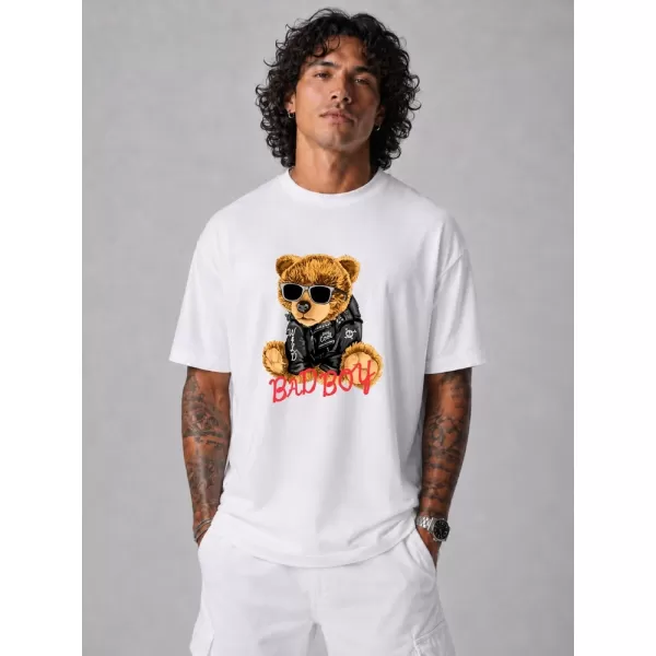  Herren-T-Shirt DSTREET NX1012R-WH-O WEIß 