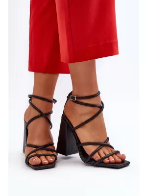 Damensandalen BOTO FY2125-3 SCHWARZ