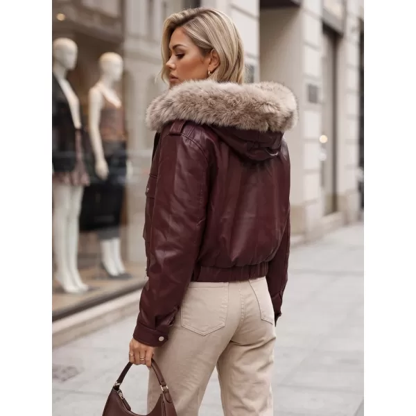  Damenjacke DSTREET TY5977 BURGUND 