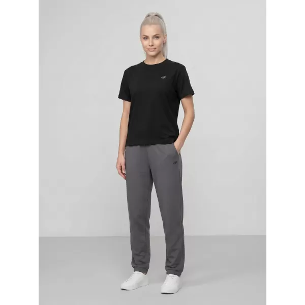  Damen-T-Shirt 4F WMM00TTSHF3310 TIEFSCHWARZ 