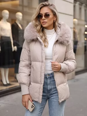 Damenjacke DSTREET TY6001 BEIGE