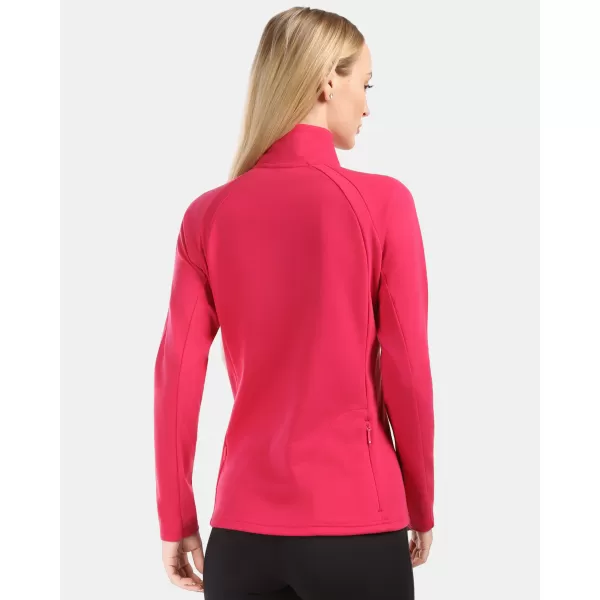  Fleece-Sweatshirt für Damen KILPI MONTALE-W 1L0204KI ROSA 