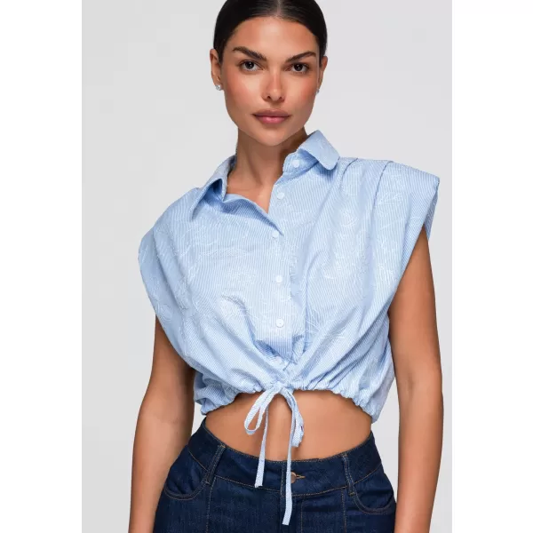 Damenhemd OMBRE OW-SH-E0057 BLAU 