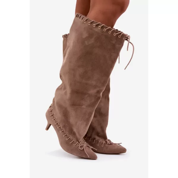  Damenstiefel BOTO 2597A KHAKI 