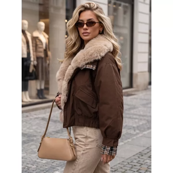  Damenjacke DSTREET TY5839 BRAUN 