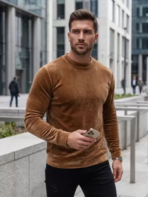 Herren-Sweatshirt DSTREET BX5530 KARAMELL
