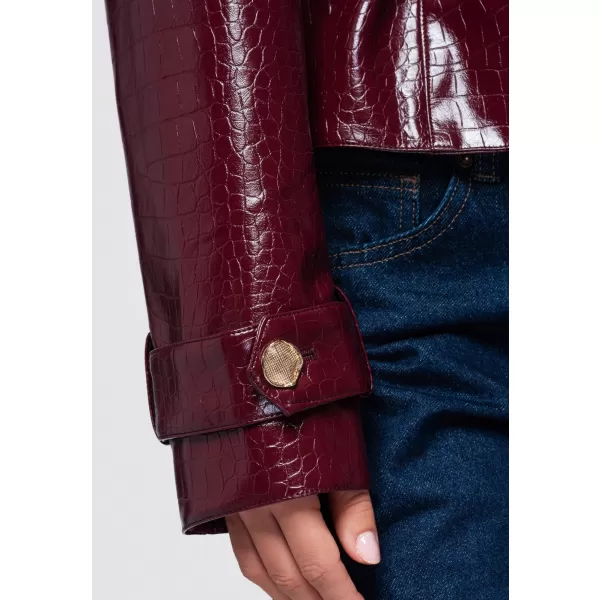  Damenjacke OMBRE OW-JAFL-0144 BURGUND 