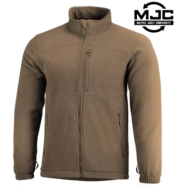  Fleece-Sweatshirt für Herren PENTAGON ATHOS 2.5 K08069 KOJOTE 
