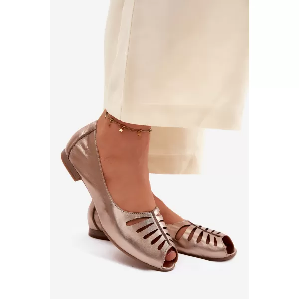  Ballerinas für Damen MACIEJKA P7541-32/00-1 GOLD 