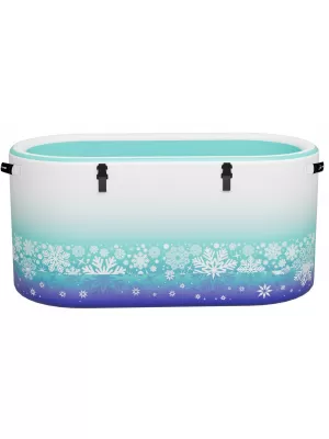 Eisröhre RIDEWAVE OVAL XL BLAU-TÜRKIS