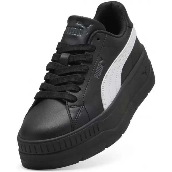  Damenschuhe PUMA KARMEN CLASSIC 40718704 PUMA SCHWARZ/PUMA WEIß/STARKES GRAU 