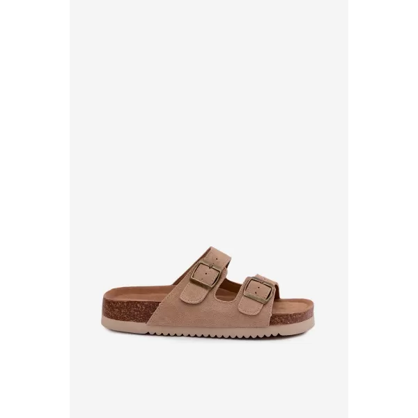  Damenhausschuhe BOTO 2832 KHAKI 