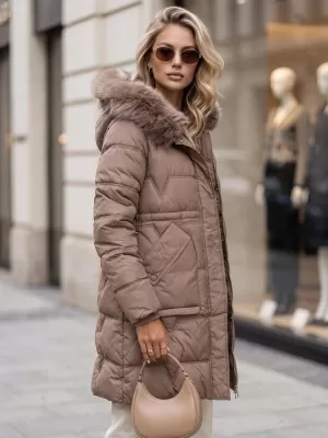Damenjacke DSTREET TY5821 KHAKI