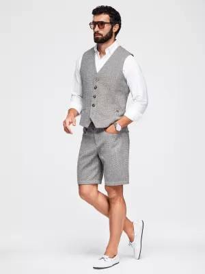 Herrenshorts OMBRE OM-SRCS-0189 BRAUNE MELANGE