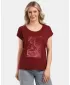 Funktions-T-Shirt für Damen KILPI ARONY-W 1L0304KI DUNKELROT