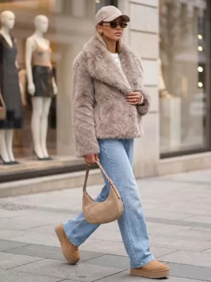 Damenjacke DSTREET TY5905 BEIGE