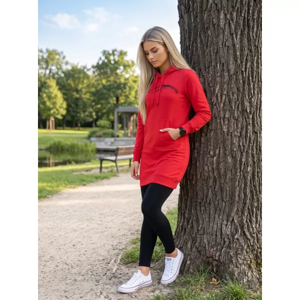  Erweitertes Damen-Sweatshirt ALTISPORT ALW001419 ROT 