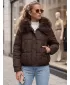 Damenjacke DSTREET TY6040 BRAUN