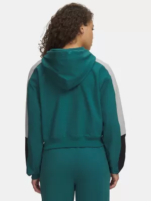 Damen-Sweatshirt UNDER ARMOUR SPORT TERRY TREND HOODIE 6009705-338 GRÜN