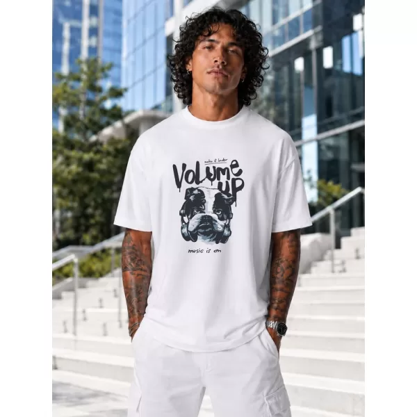  Herren-T-Shirt DSTREET NX1027R-WH-O WEIß 