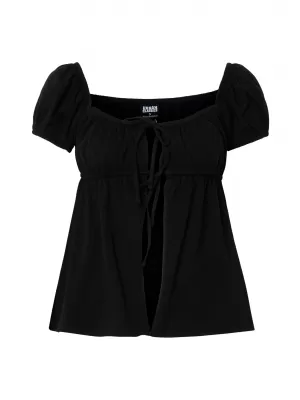 Damen-T-Shirt URBAN CLASSICS TB8177-00007 SCHWARZ