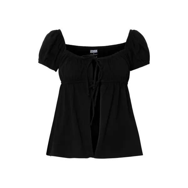  Damen-T-Shirt URBAN CLASSICS TB8177-00007 SCHWARZ 