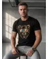 Herren-T-Shirt DSTREET NX041R SCHWARZ