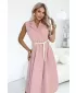 Damenkleid NUMOCO 596-6 PUDERROSA