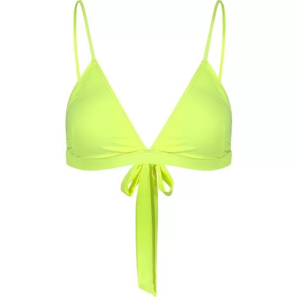  Damen-Bikinioberteil NORDBLANC WATERFALL NBSSS8213 LEUCHTEND GELB 