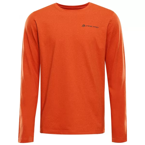  Schnelltrocknendes Herren-T-Shirt ALPINE PRO LOUS MANDARINEN-TANGO 