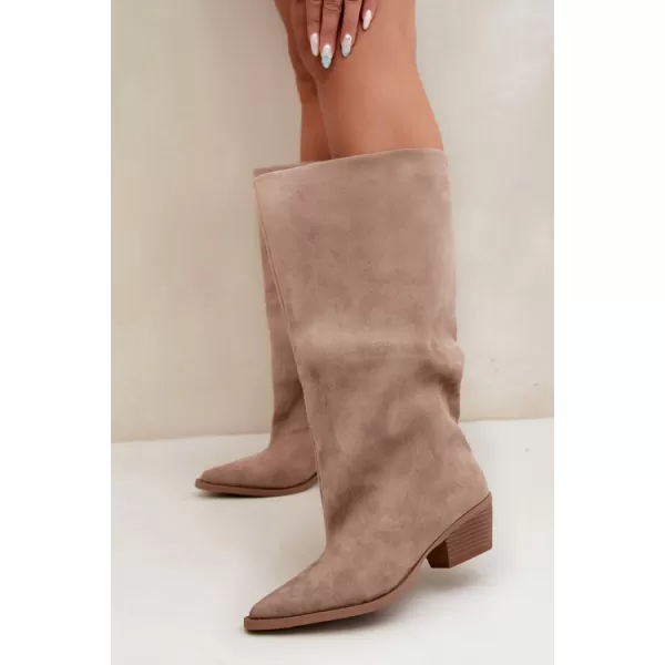  Damenstiefel BOTO 2578A BEIGE 