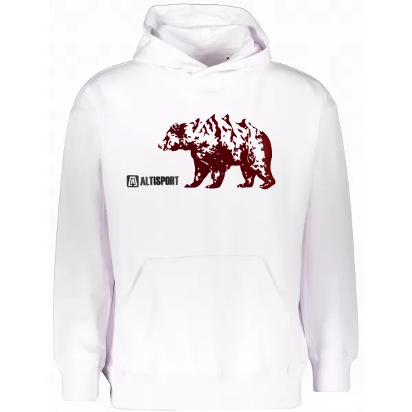 Herren-Sweatshirt ALTISPORT ALM193422 WEIß 