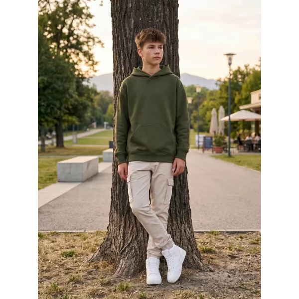  Kinder-Sweatshirt MALFINI CHILL 423 MILITÄR 