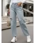 Damenhosen DSTREET UY2980 BLAU
