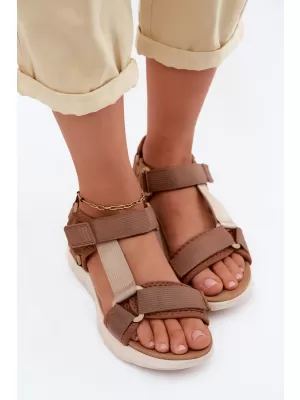 Damensandalen ARTIKER 58C1231 BRAUN/BEIGE