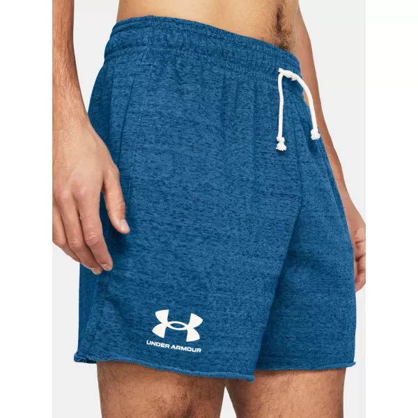  Herrenshorts UNDER ARMOUR RIVAL TERRY 6IN SHORT 1382427-406 BLAU 