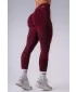 Leggings für Damen NEBBIA PRIMAL 849 BURGUNDER-LEOPARD